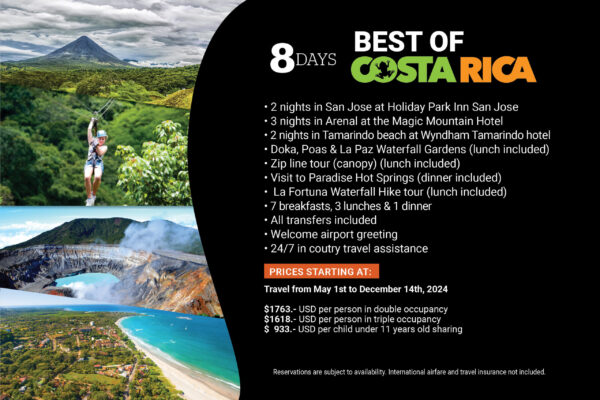 Best of Costa Rica quest 2024-low season