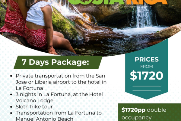 7 days Family Treasures Costa Rica